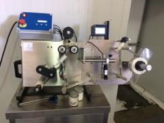 New Installation of semiautomatic labelling machine EKO 10 at TA NISIOTIKA