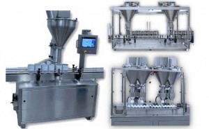 High Speed Inline Linear Filling Machine for powders
