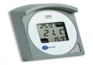 Thermometer with min/max value