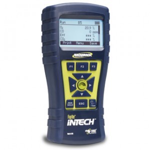Low price combustion gas analyser