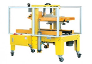 Automatic case sealing machine for non standard sized carton boxes