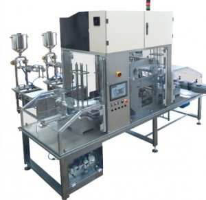 Filling & sealing machines for viscous - liquid products