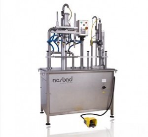 Semi automatic bottles filling & capping machine