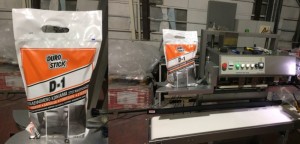 NEW INSTALLATION OF BAG SEALING MACHINE AT DUROSTICK SA