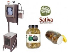 New installation of Relco induction sealing machine at Sativa SA