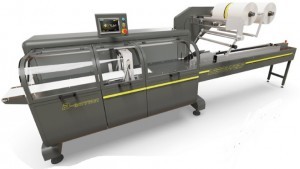 Horizontal box motion packaging machine