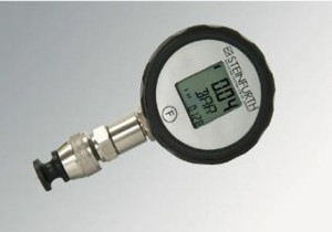 Digital vacuum meter for jars and cans