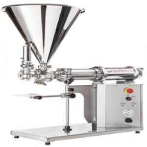 Tabletop dosing-filling machines