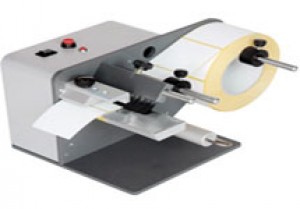 Label dispenser for max width 10 cm