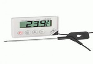 Waterproof fridge thermometer