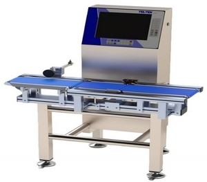 Checkweigher for medium speeds